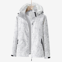 Matilda | Women's Patterned Waterproof Windbreaker Jacket