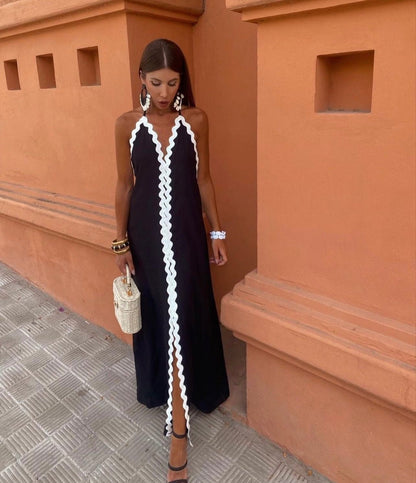 Jolene | Women’s Summer Halterneck Evening Dress
