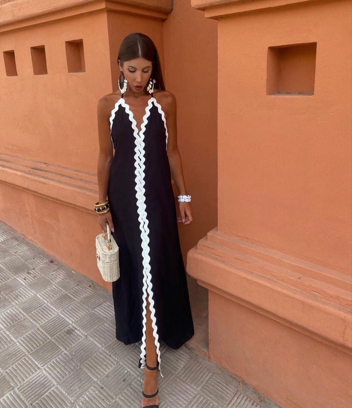 Jolene | Women’s Summer Halterneck Evening Dress