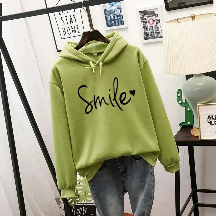 Sadie | Women’s Casual Script Print Hoodie