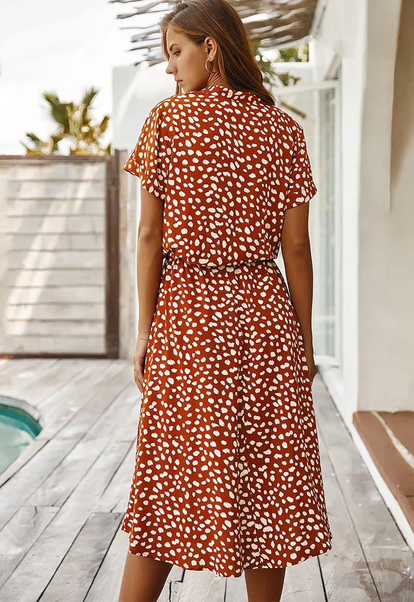 Felicitas | Women's Casual Printed Shirtdress