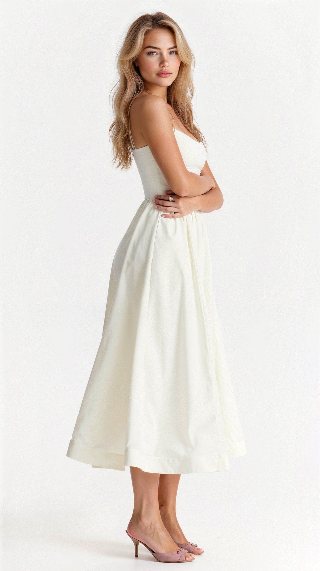 Tanja | Women's Classic Spaghetti Strap A-line Dress