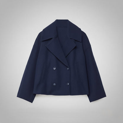 Rowan | Women's Elegant Buttoned Short Coat