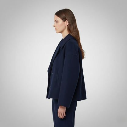 Rowan | Women's Elegant Buttoned Short Coat