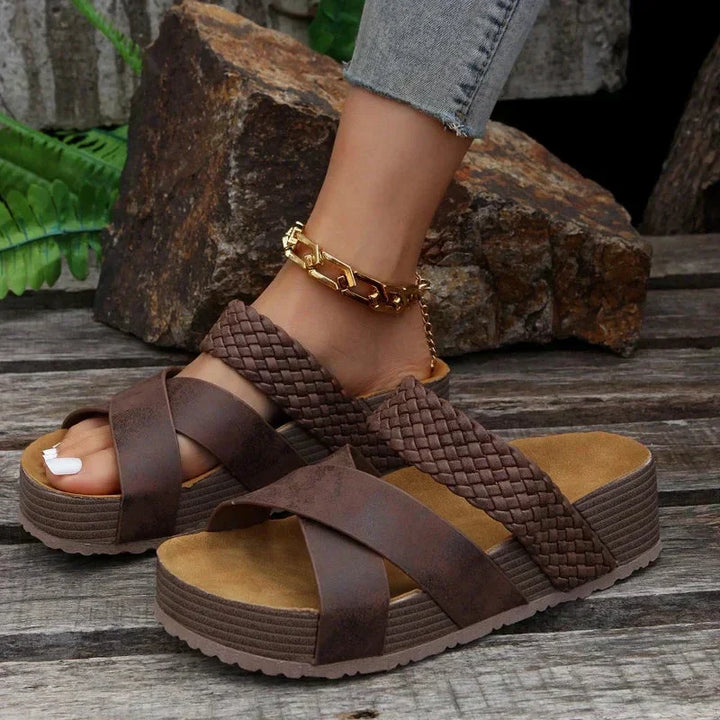 Everly | Women's Orthopedic Platform Sandals