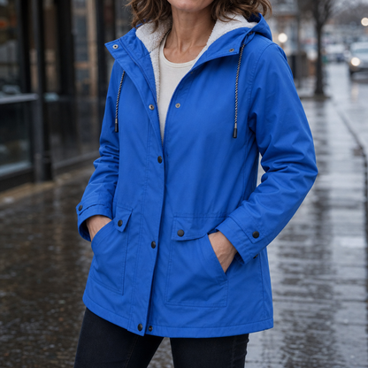 Nicola | Women's Waterproof Lined Hooded Jacket