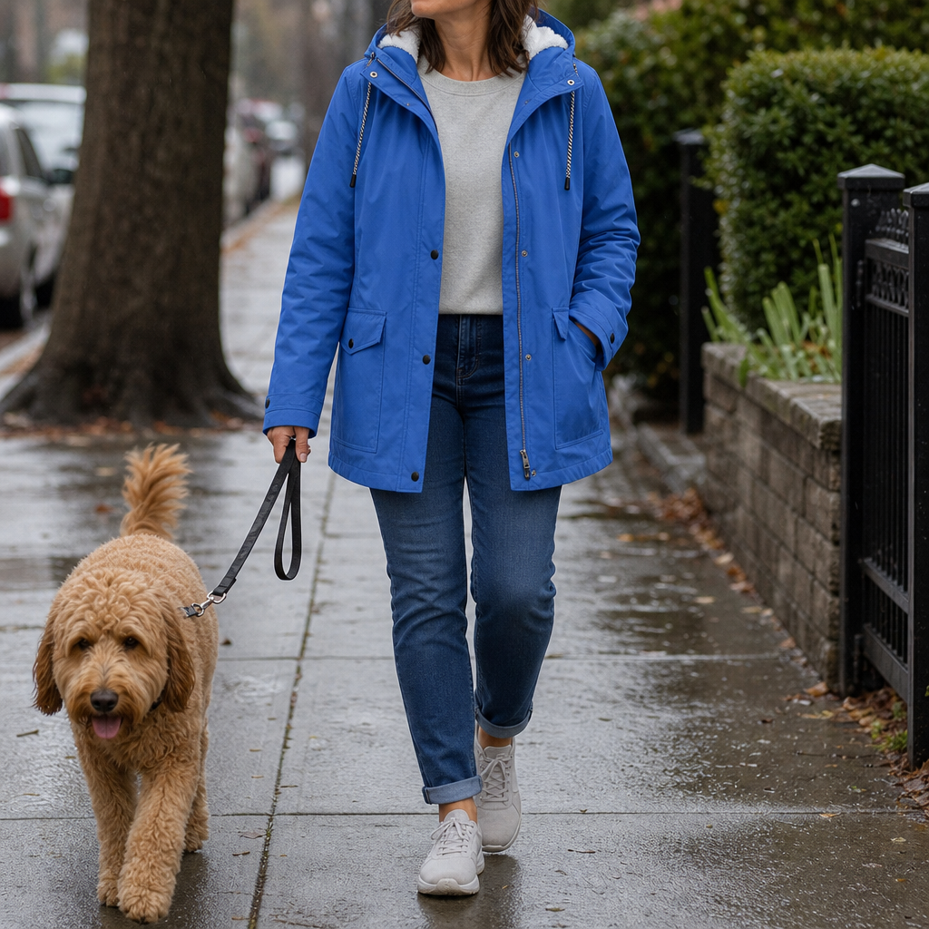 Nicola | Women's Waterproof Lined Hooded Jacket