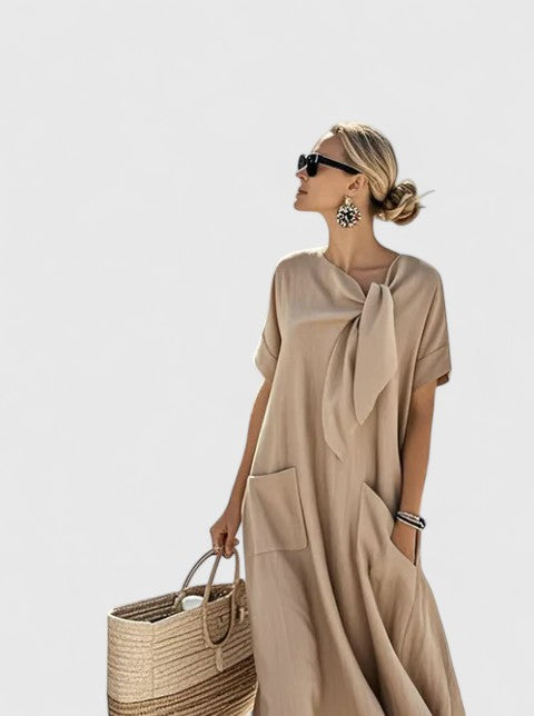 Aurelie | Women's Relaxed Summer Midi Dress