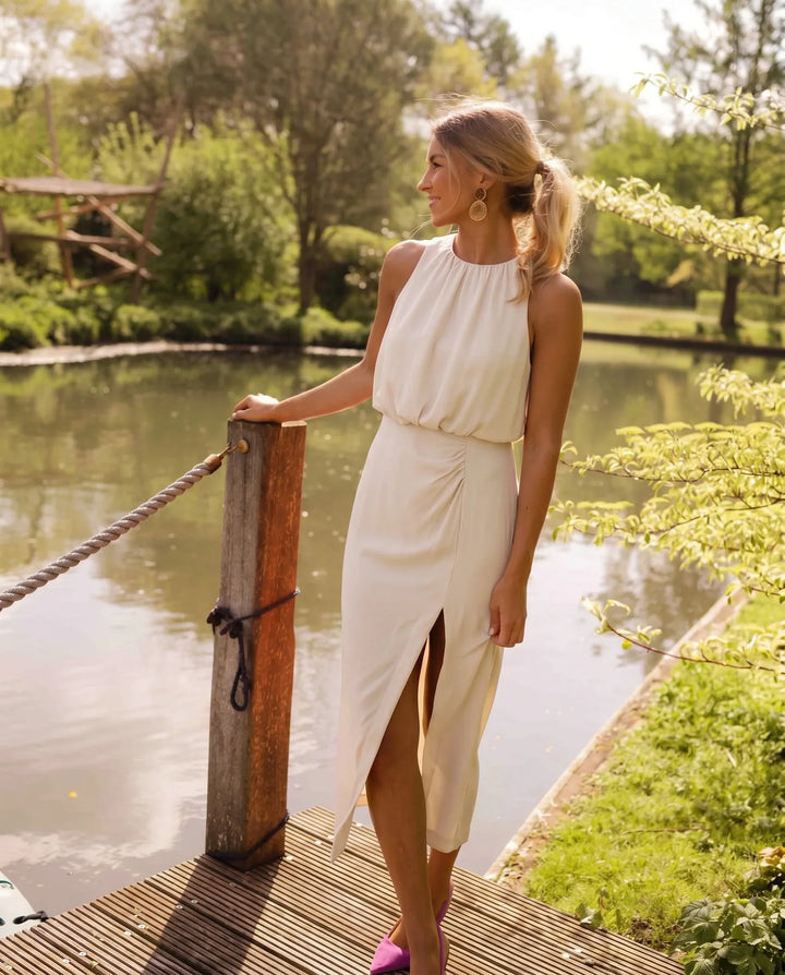 Enya | Women's Elegant Sleeveless Summer Dress