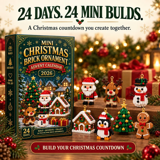 Ornament Advent Calendar Miniature Building Set