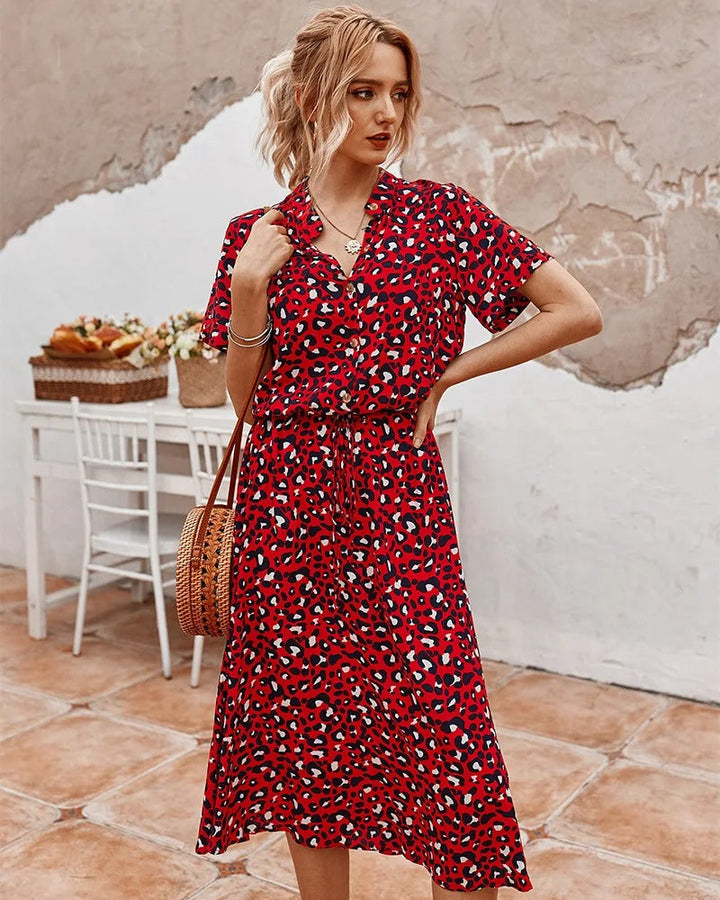 Felicitas | Women's Casual Printed Shirtdress
