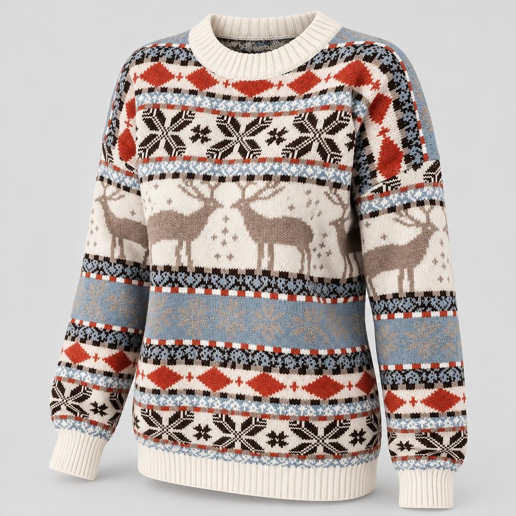 Paula | Women's Festive Fair Isle Jumper