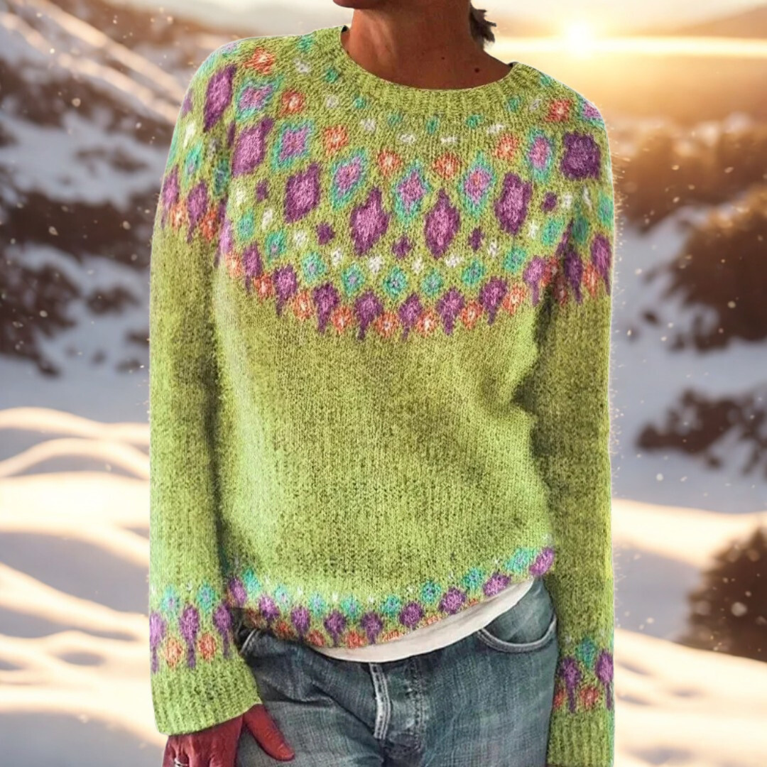 Penny | Women's Colourful Womens Christmas Sweater