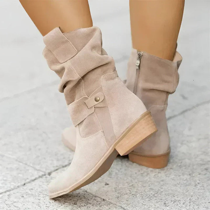 Abigail | Women's Casual Mid Calf Cowboy Boots