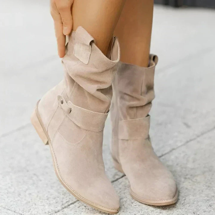 Abigail | Women's Casual Mid Calf Cowboy Boots