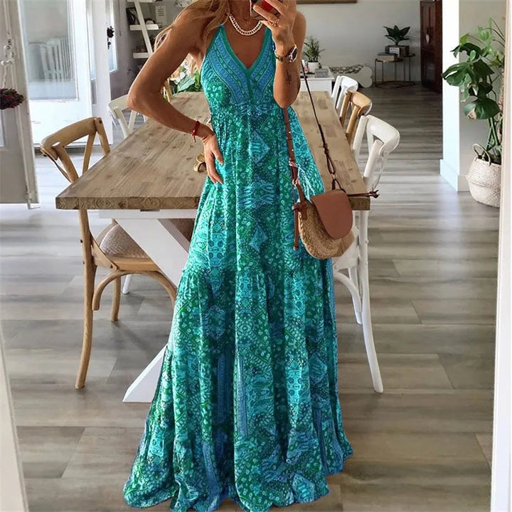 Helena | Women’s Boho Maxi Summer Dress