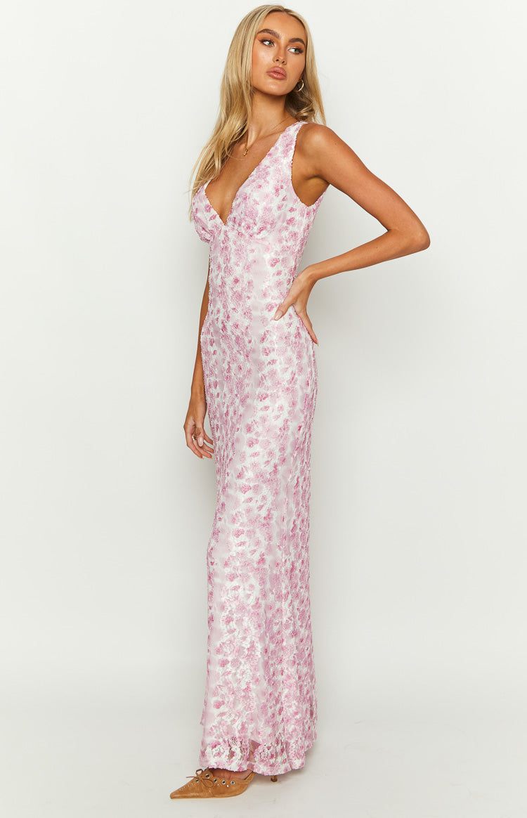 Nora | Women’s Floral Wedding Guest Maxi Dress