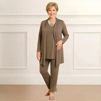 Emilia | Women's Relaxed Coordinated Three-Piece Set