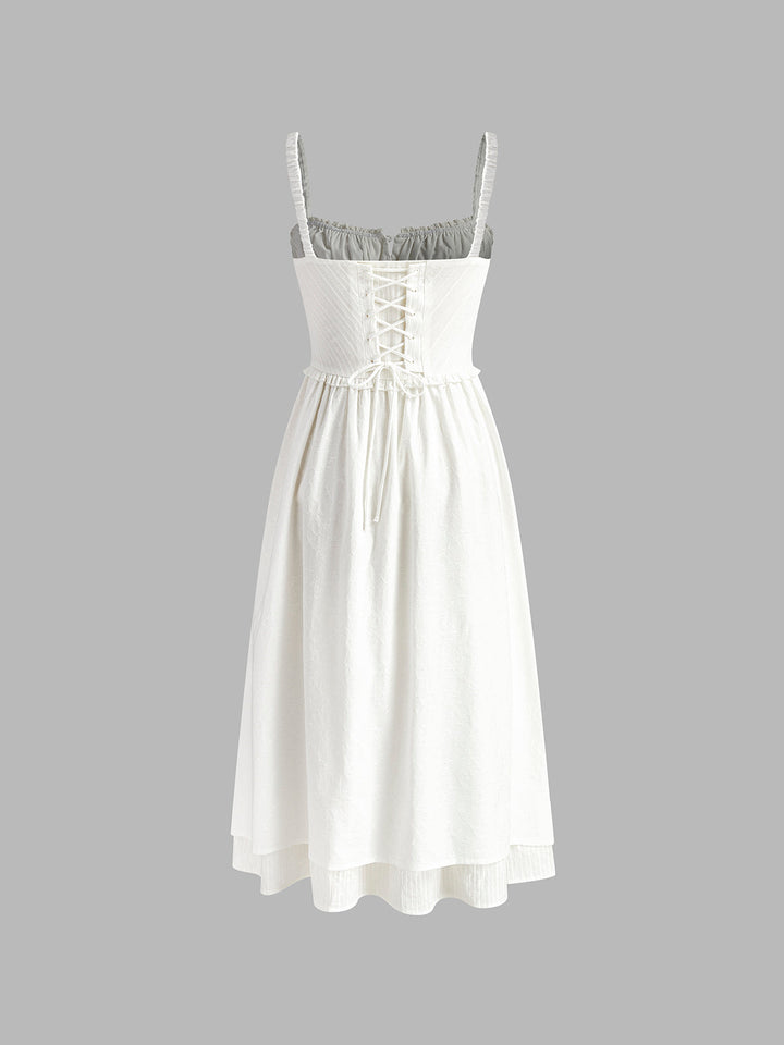 Ciana | Women’s Button Front Summer Midi Dress