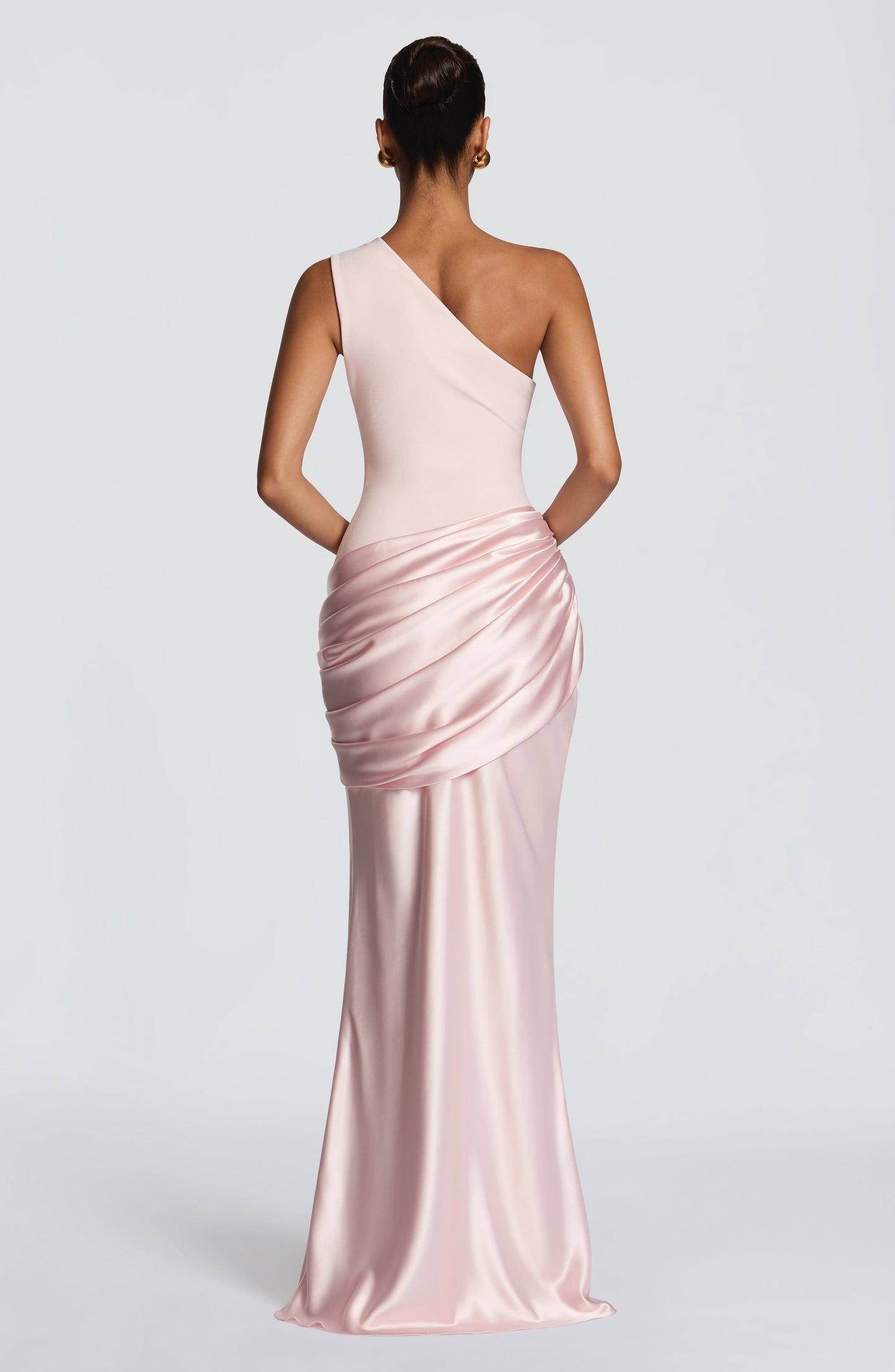 Remi | Women's One-Shoulder Wedding Guest Maxi Dress