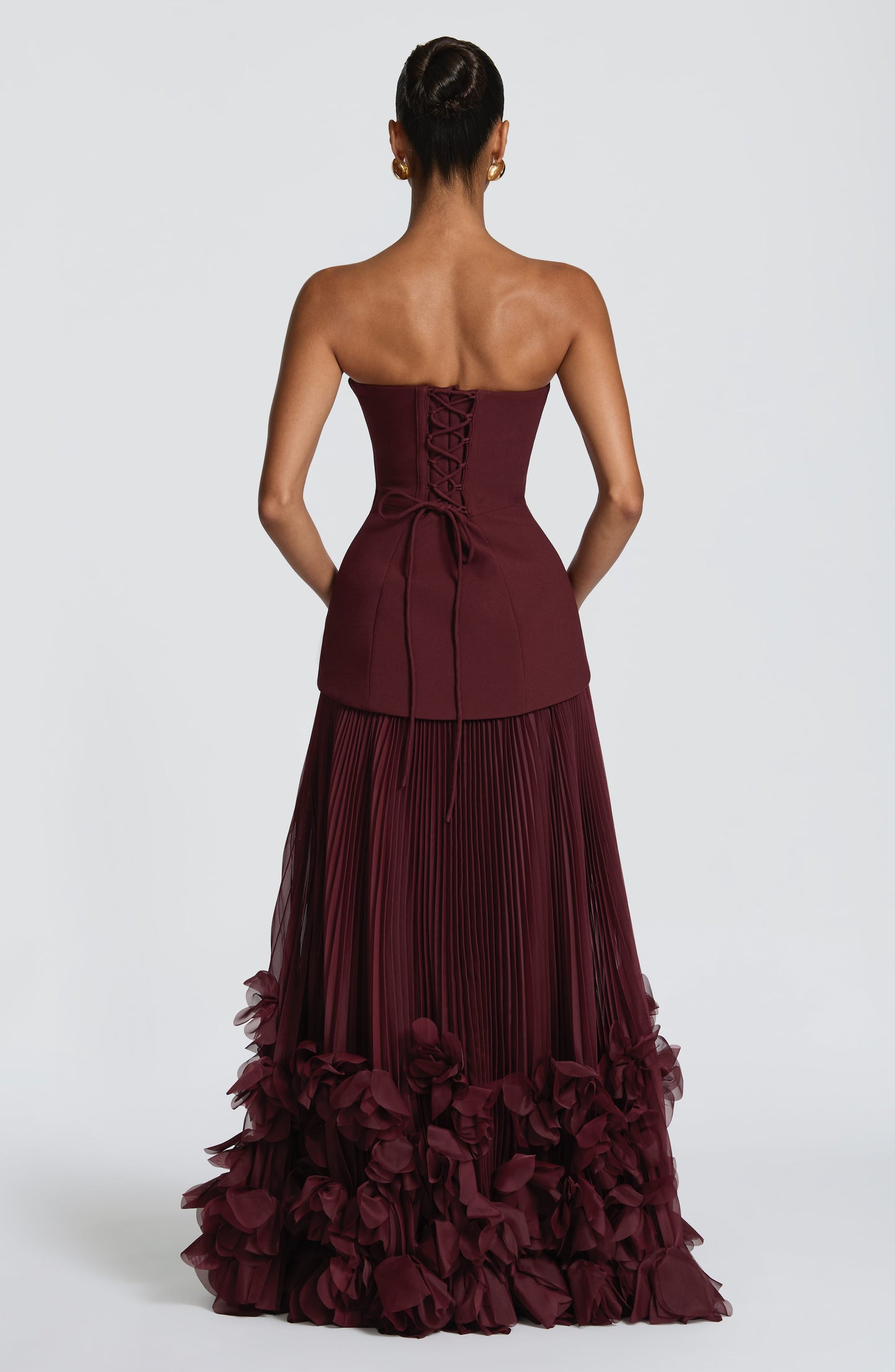 Cynthia | Women's Strapless Formal Wedding Guest Dress