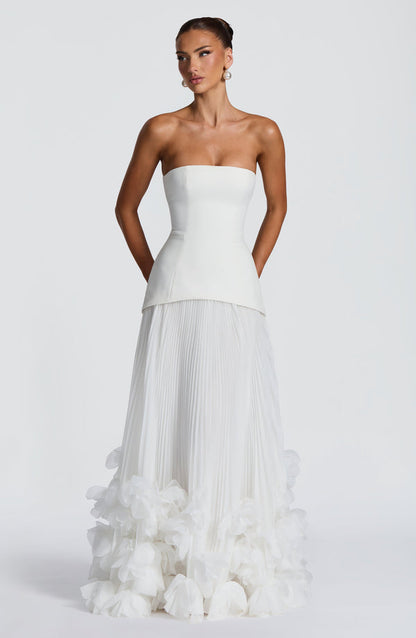 Cynthia | Women's Strapless Formal Wedding Guest Dress