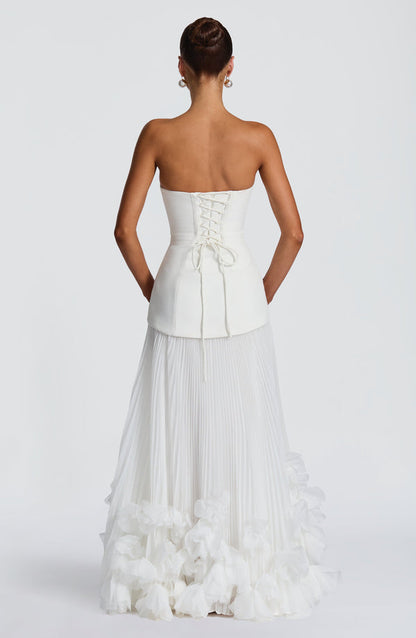 Cynthia | Women's Strapless Formal Wedding Guest Dress