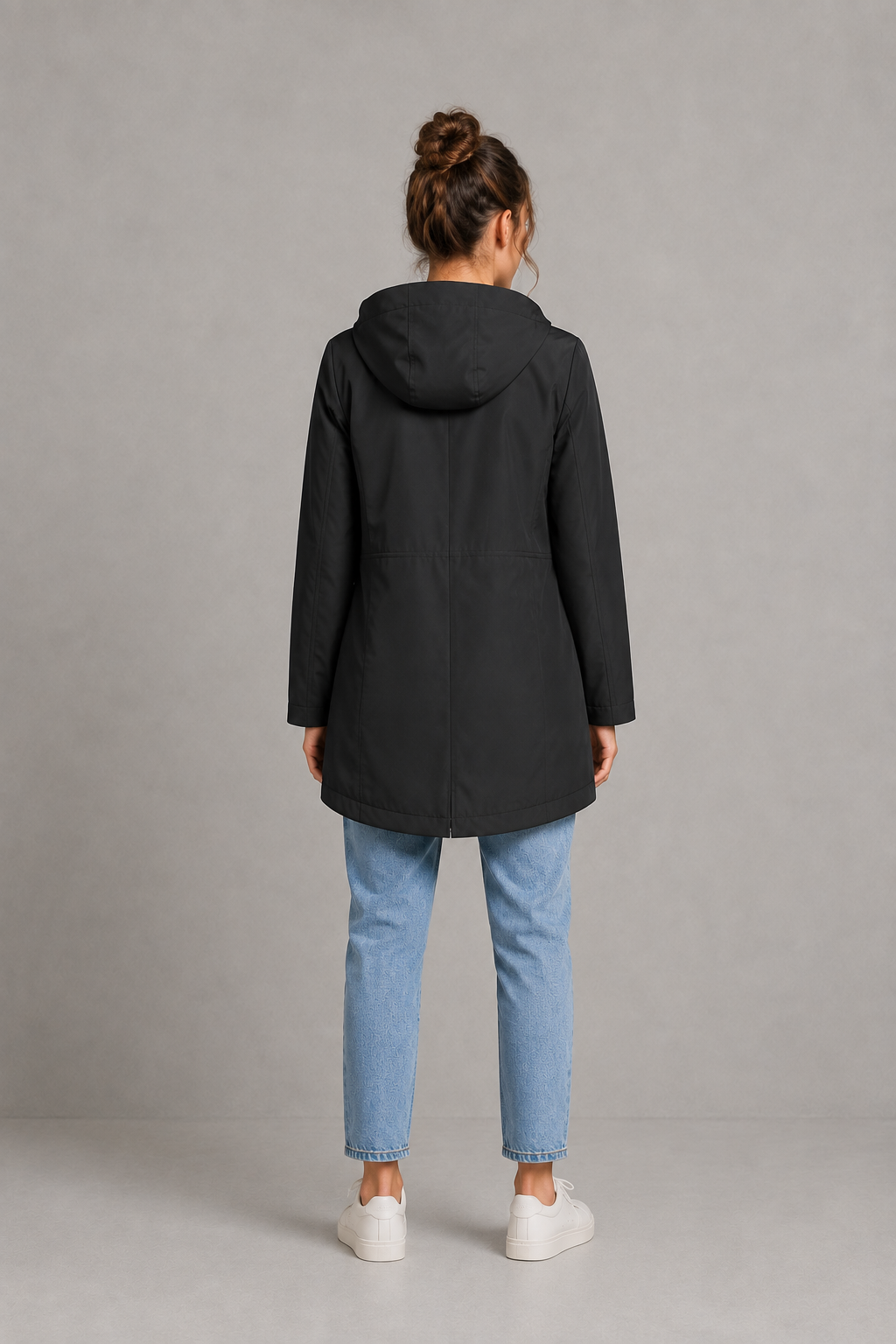 Sienna | Women's Long Waterproof Hooded Rain Coat