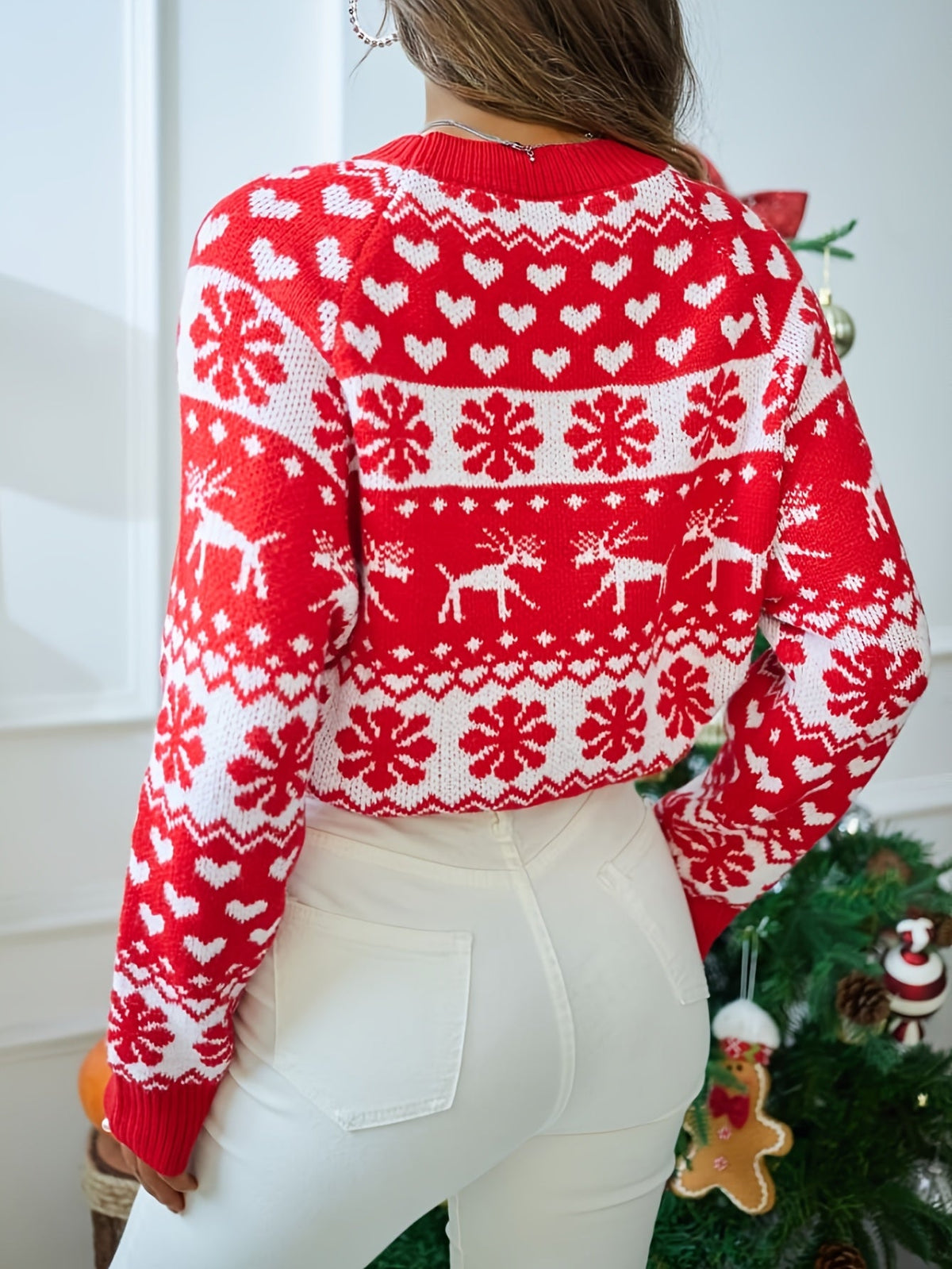 Summer | Women's Festive Fair Isle Jumper