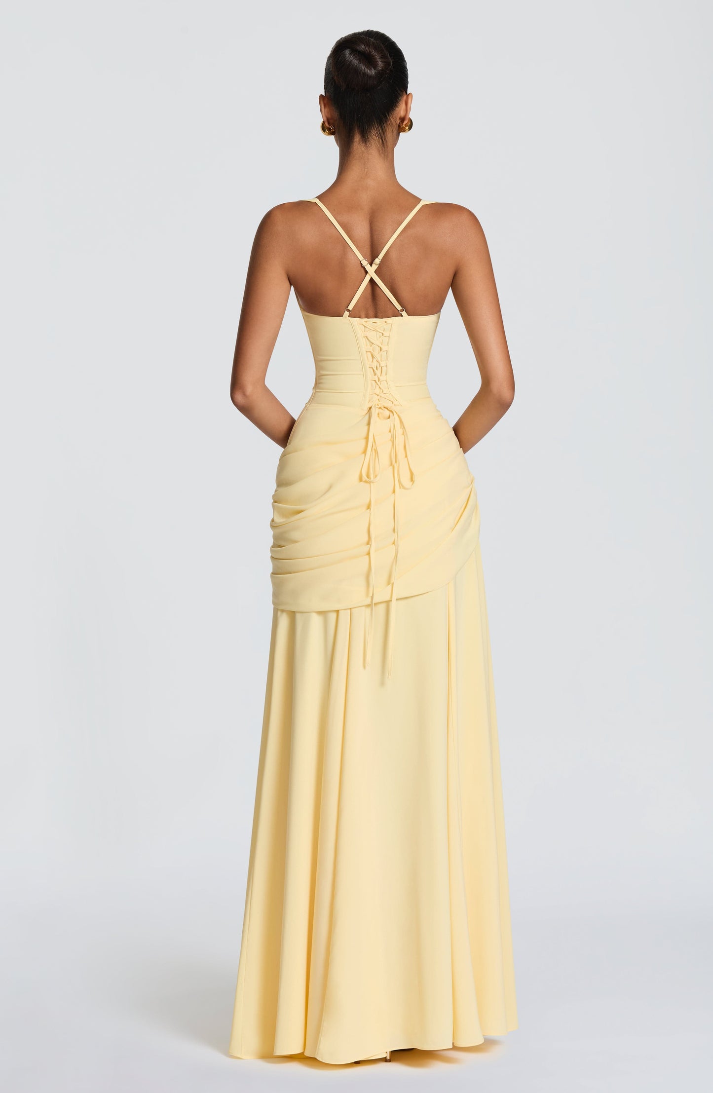 Kinza | Women's Elegant Maxi Wedding Guest Dress