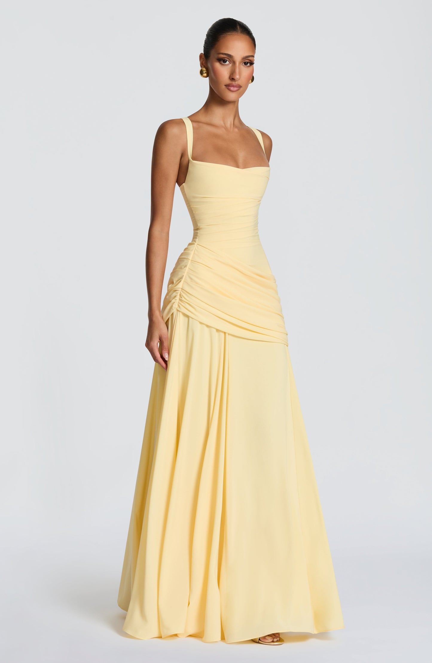 Kinza | Women's Elegant Maxi Wedding Guest Dress