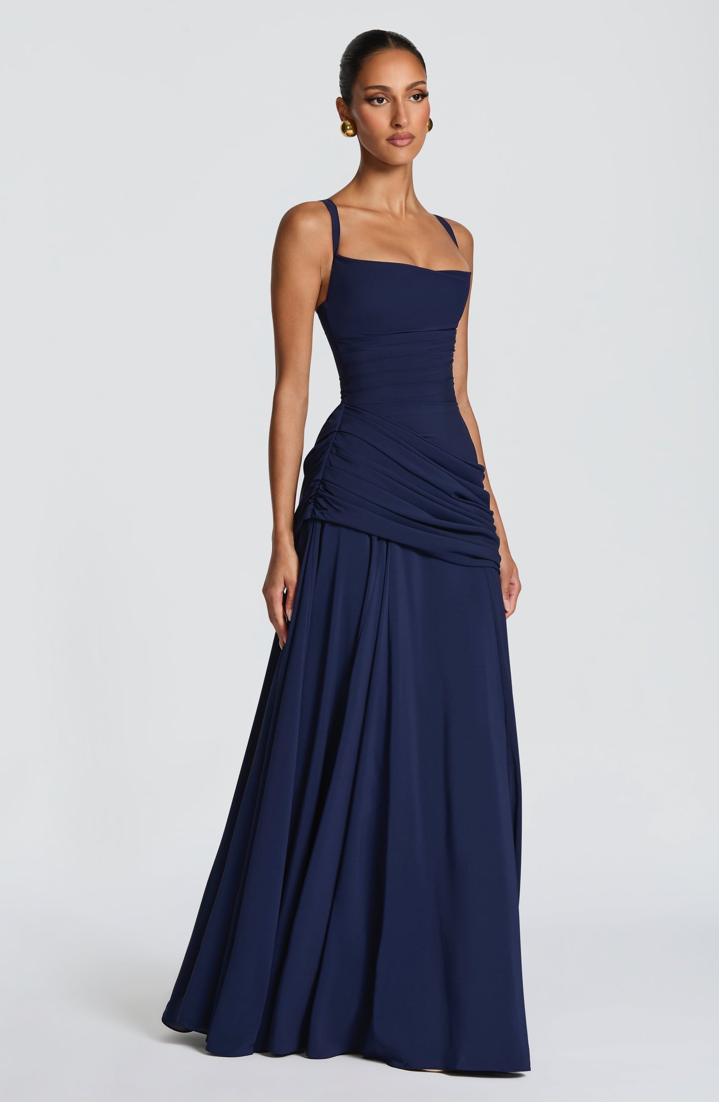 Kinza | Women's Elegant Maxi Wedding Guest Dress