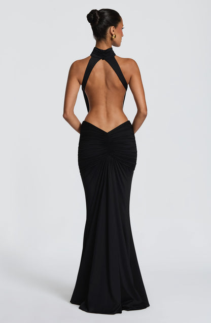 Emma | Women's Halterneck Maxi Summer Dress
