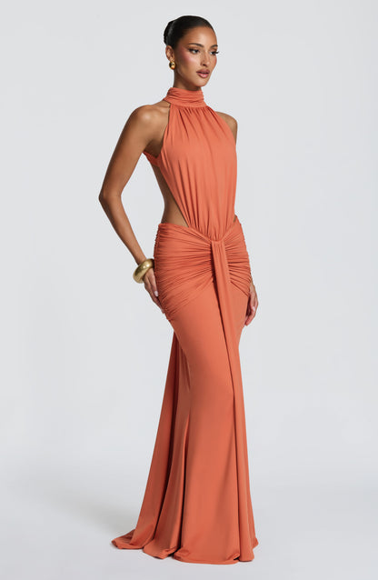 Emma | Women's Halterneck Maxi Summer Dress