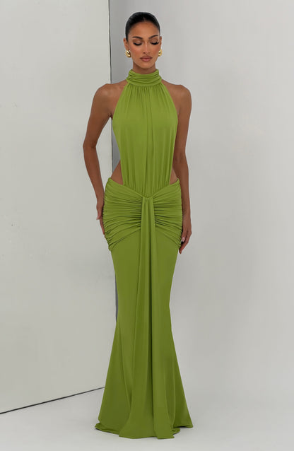 Emma | Women's Halterneck Maxi Summer Dress