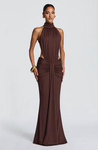 Emma | Women's Halterneck Maxi Summer Dress