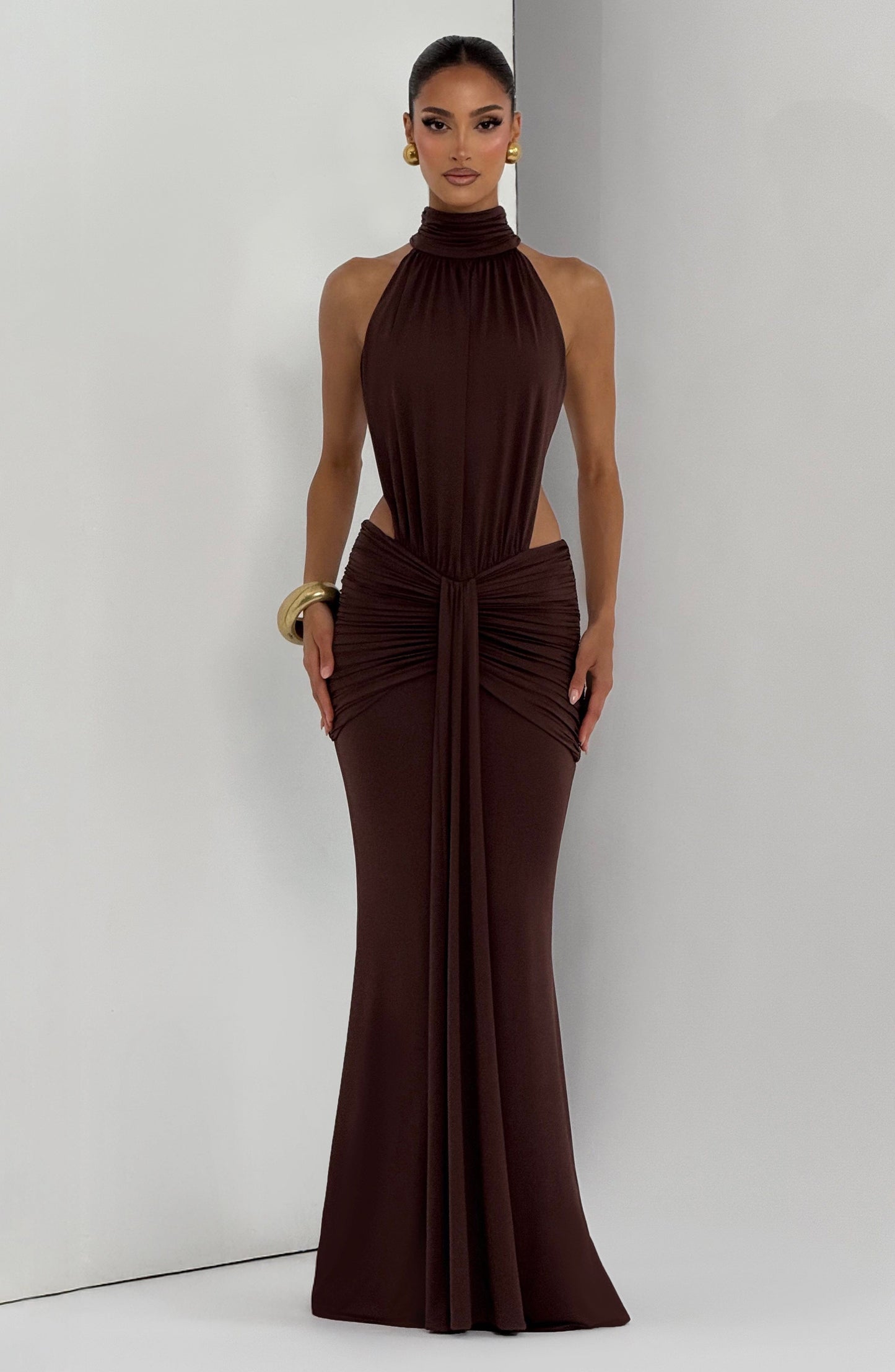 Emma | Women's Halterneck Maxi Summer Dress