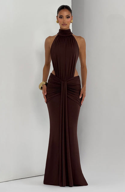 Emma | Women's Halterneck Maxi Summer Dress