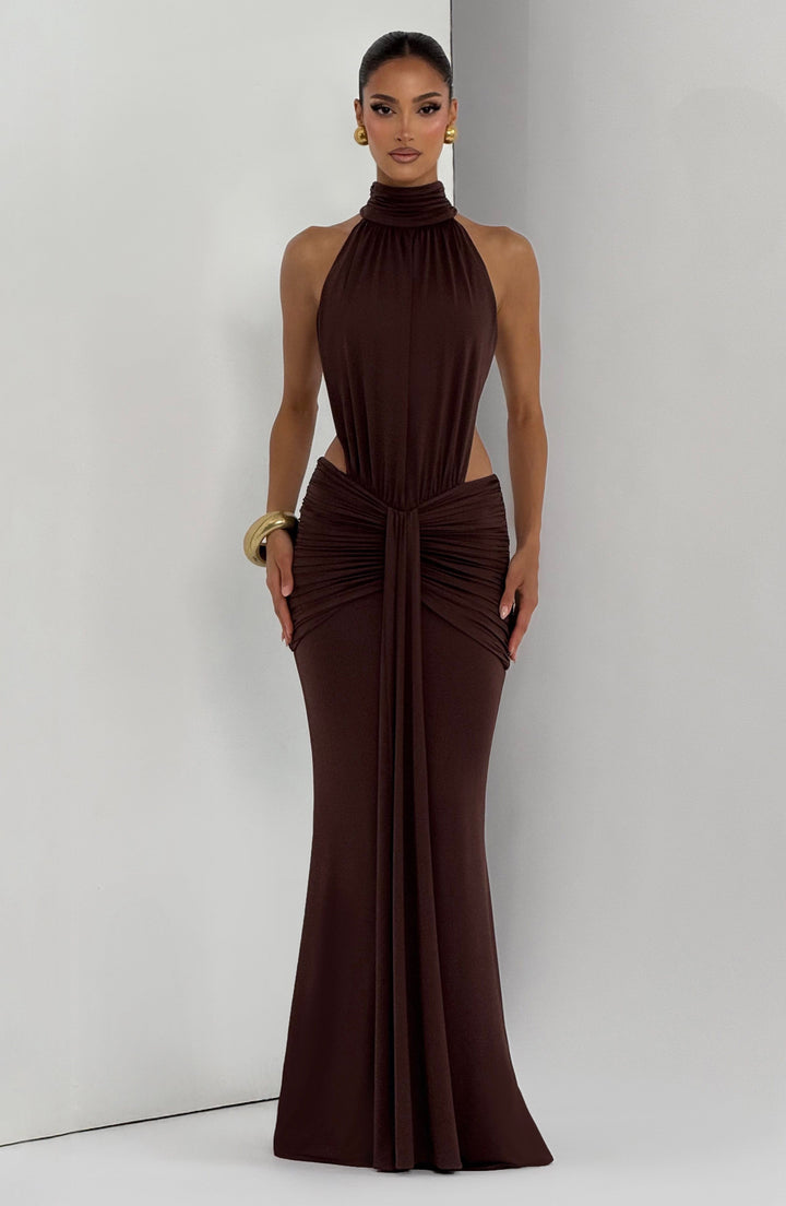 Emma | Women's Halterneck Maxi Summer Dress