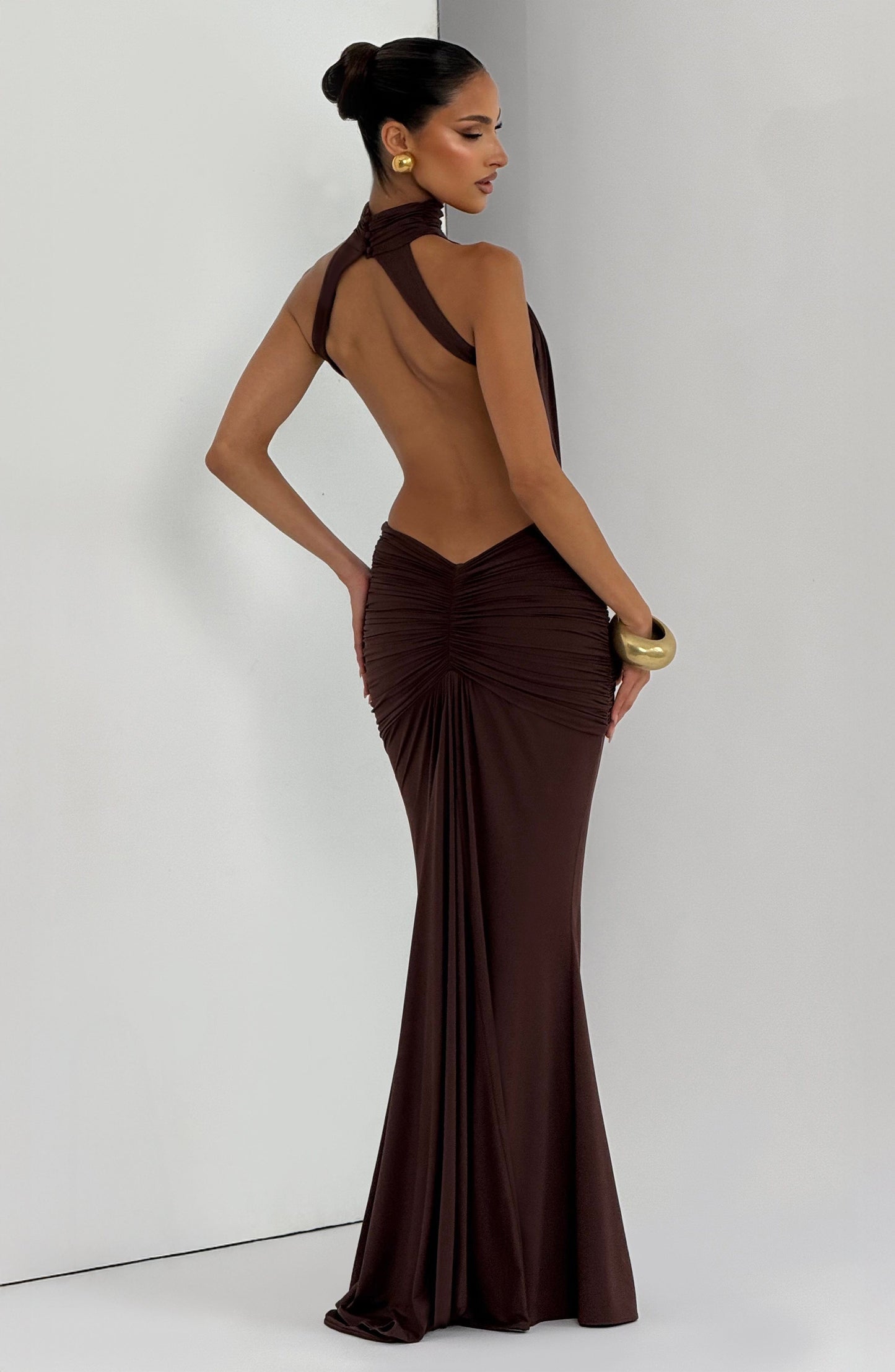 Emma | Women's Halterneck Maxi Summer Dress