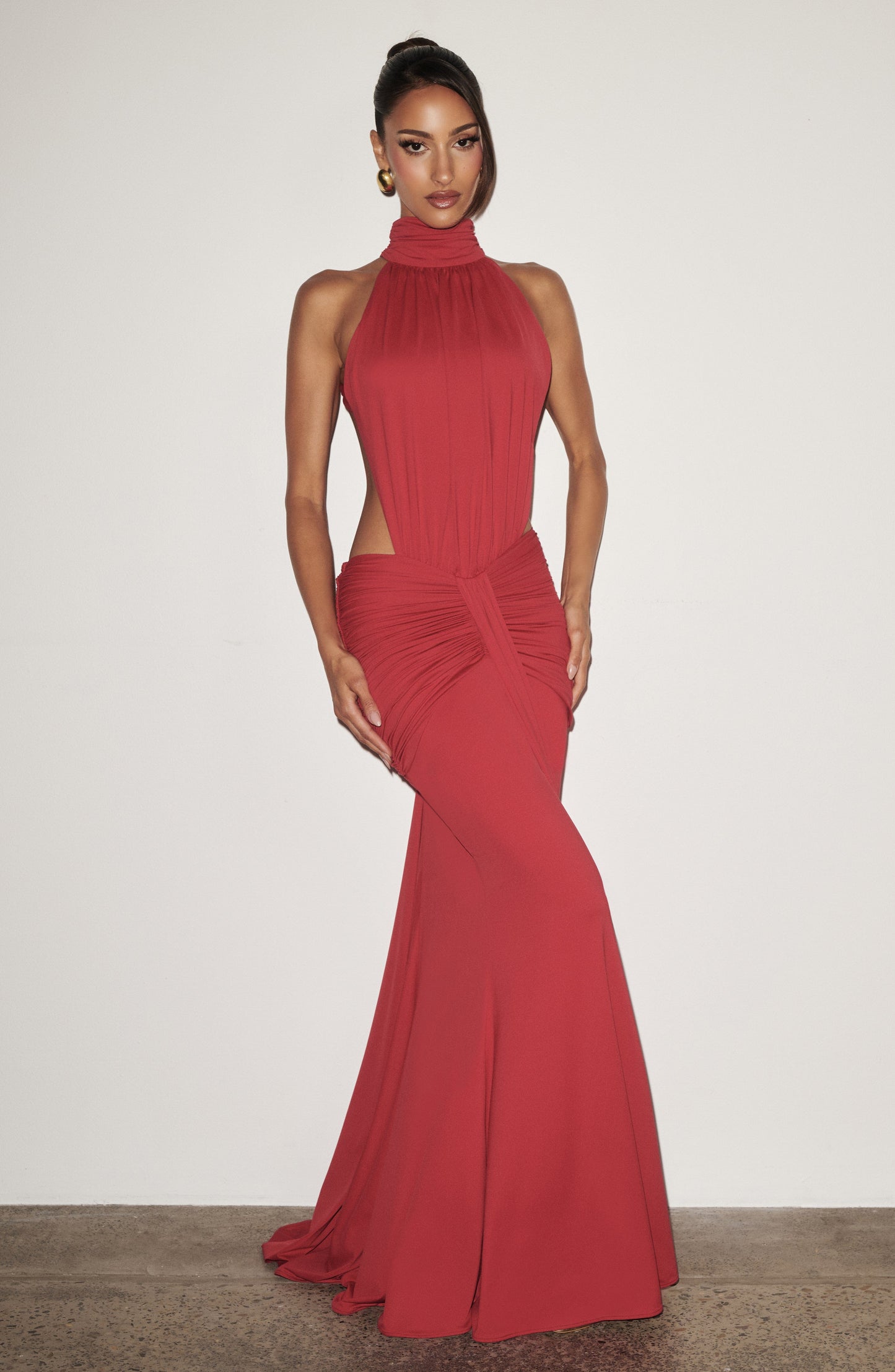 Emma | Women's Halterneck Maxi Summer Dress