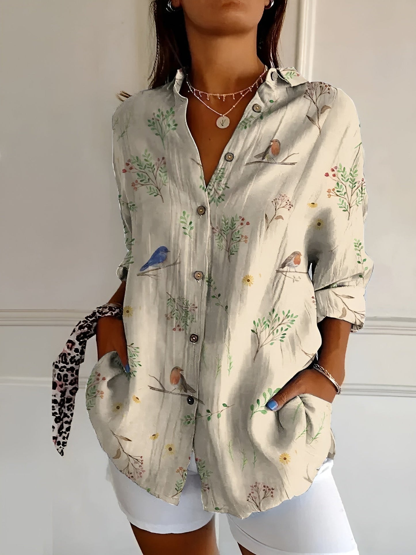 Waren | Women’s Beach Printed Tunic Blouse