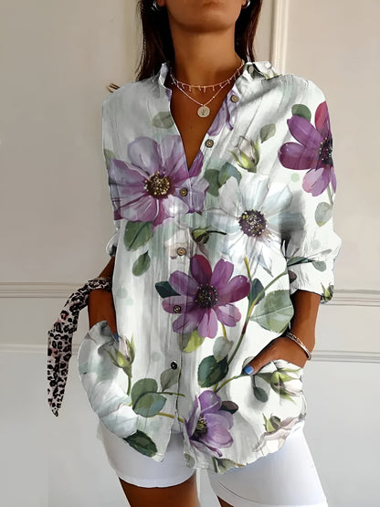 Waren | Women’s Beach Printed Tunic Blouse