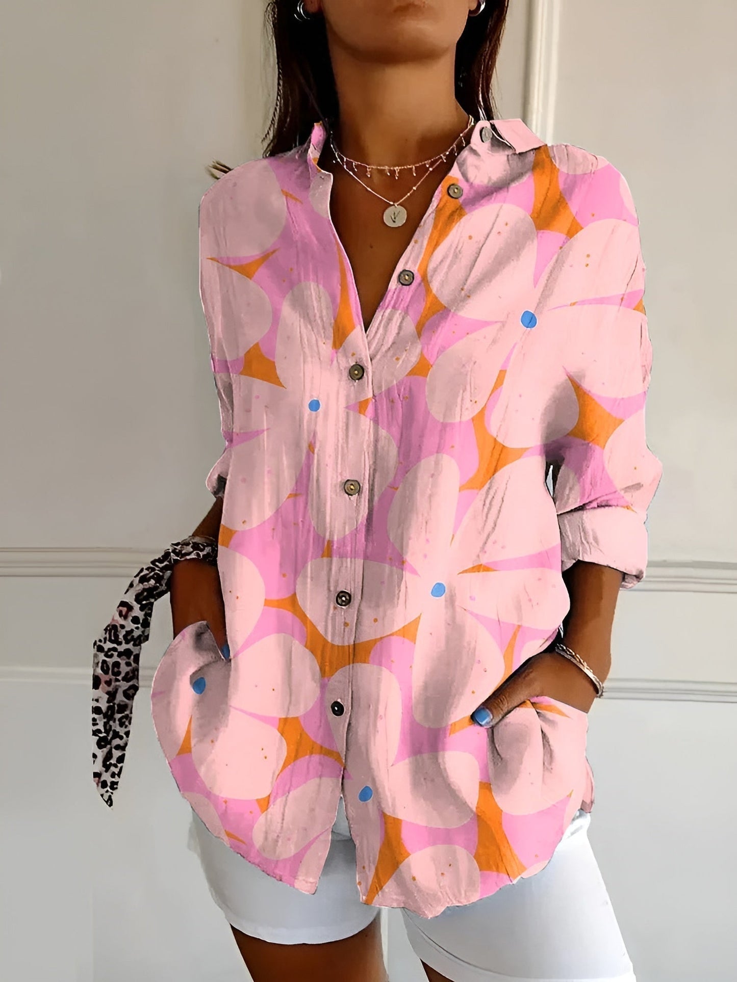 Waren | Women’s Beach Printed Tunic Blouse
