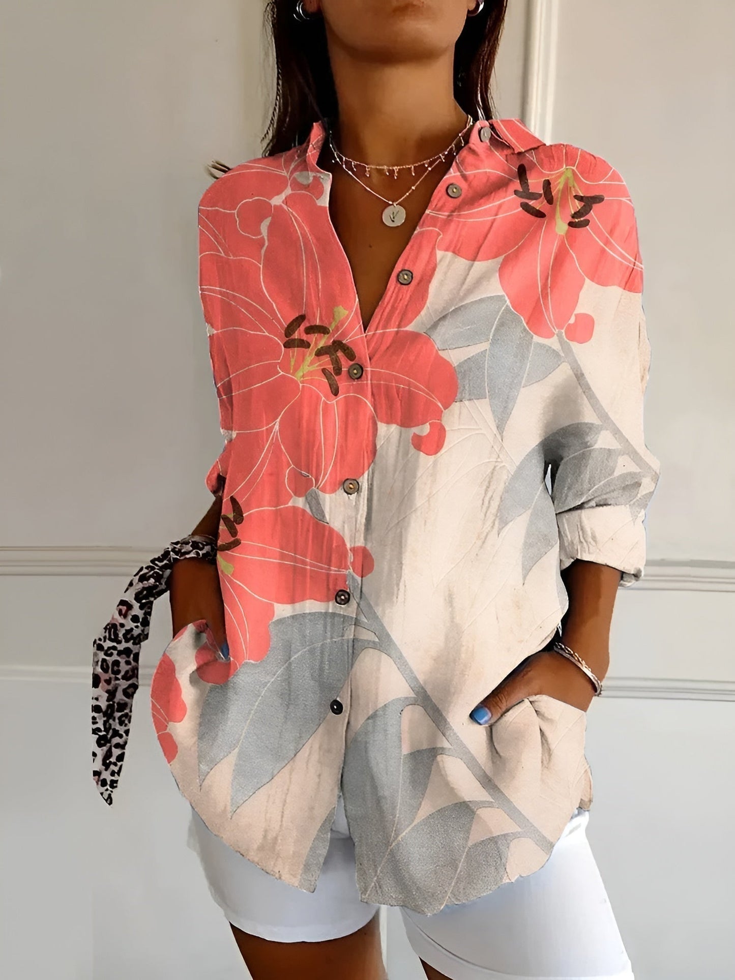 Waren | Women’s Beach Printed Tunic Blouse