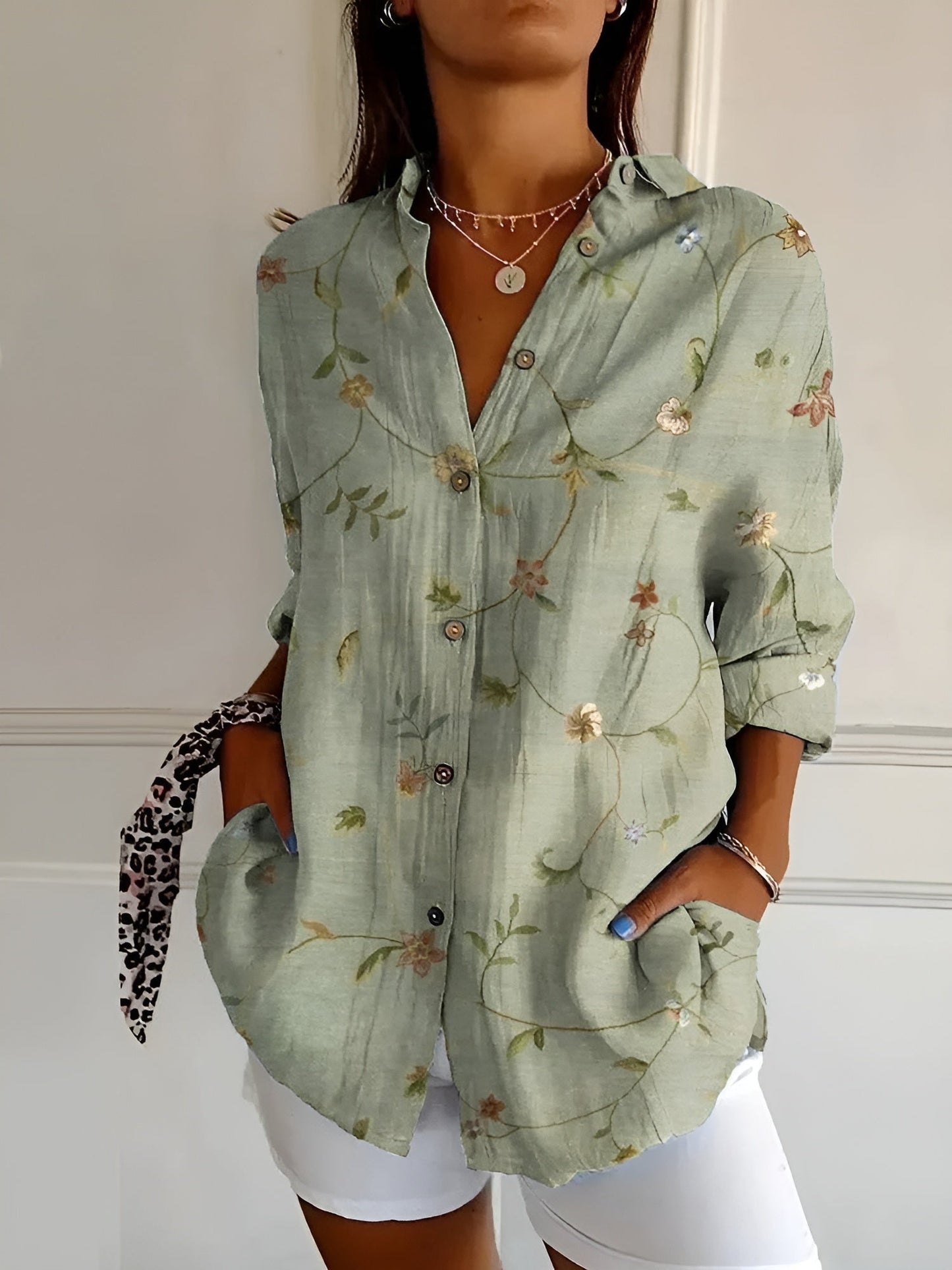 Waren | Women’s Beach Printed Tunic Blouse