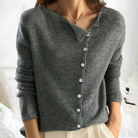 Vivian | Women's Soft Button-Front Knitted Jumper