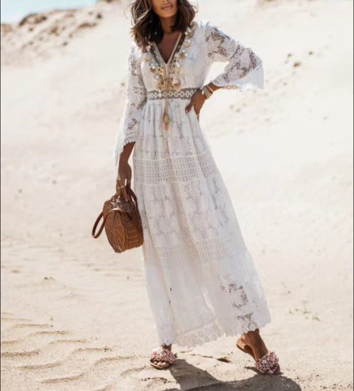 Isadora | Women's Beach Boho Maxi Dress