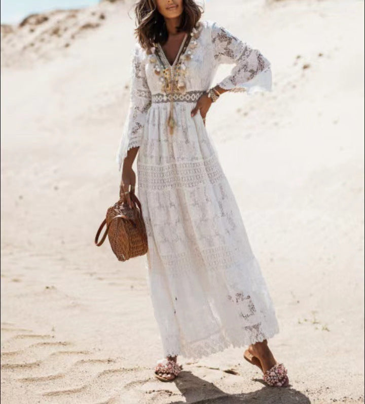 Isadora | Women's Beach Boho Maxi Dress