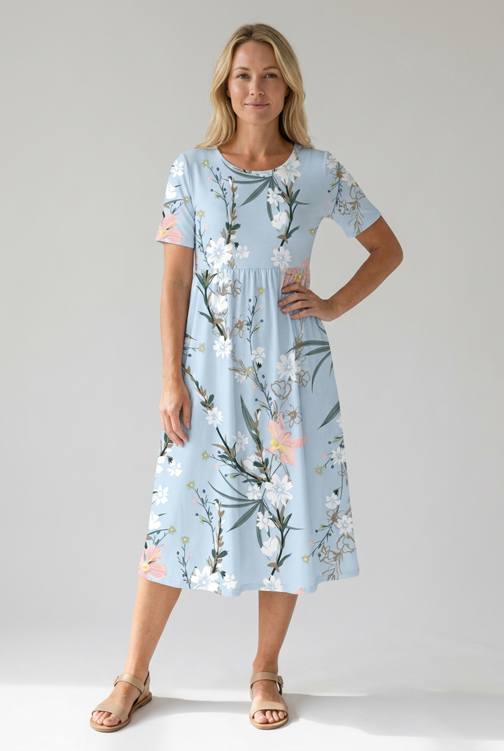 Romy | Women's Printed Floral Summer Dress